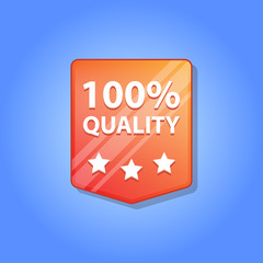 Quality 100 percent Red Label