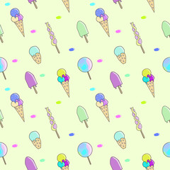 ice cream pattern