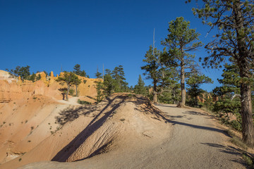 Queens garden trail in Bryce Canyon National Park