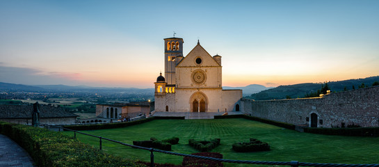 Assisi Basilica di San Francesco (high definition panoramic)