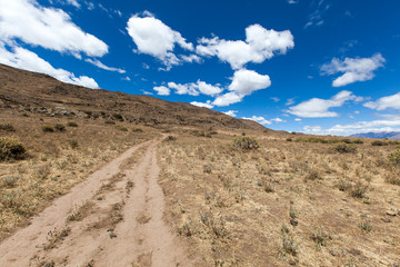 landscape of Peru