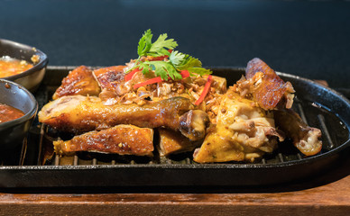 Homemade Grilled Barbecue Chicken
