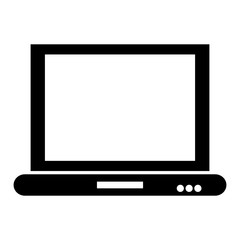 laptop frontview icon