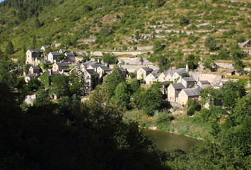 Fototapeta na wymiar Hauterives , gorges du Tarn, Lozère, France