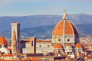 Fototapeta premium cathedral Santa Maria del Fiore (Duomo) , Florence