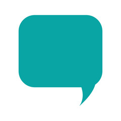 squared conversation bubble icon