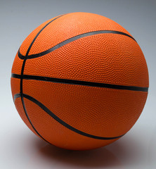 basketball ball on a light background