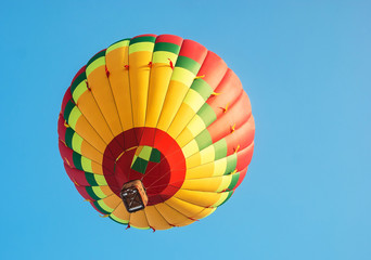 colorful balloon against the blue sky