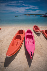 Fototapeta premium Boote am Wasser