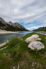 Lago passo Fedaia