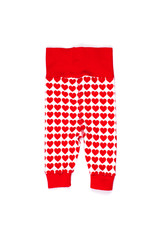 Children suit with red hearts