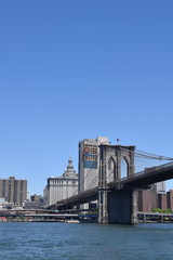 Obraz premium New York, Jun 2016: Brooklyn Bridge