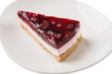 Cheesecake on plate