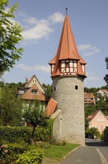 Fototapeta premium Flurersturm in Marktbreit
