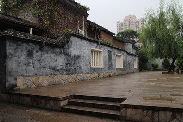 Fototapeta na wymiar Walking Street, Fuzhou
