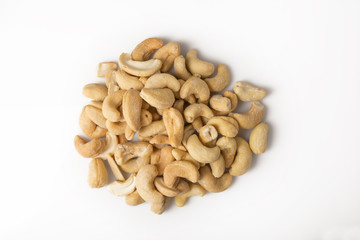 Pile of Cashews - Overhead