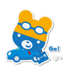 夏くまクールビズ クルマ