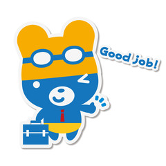 夏くまクールビズ グッジョブ