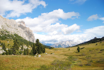 Obraz premium Alpen Gebirgslandschaft in Südtirol, Italien