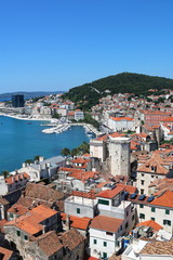 Fototapeta na wymiar Split City View 1