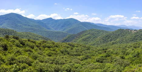 Hills and forests seen from above © k_samurkas