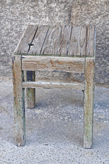 Wooden stool