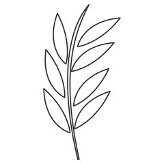 single branch icon