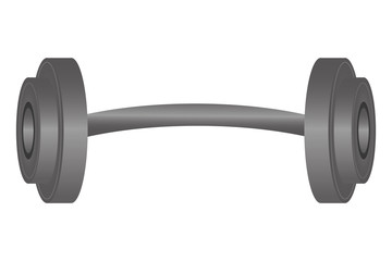 single dumbbell icon