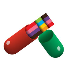 Capsule Pill Info-graphic