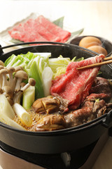 すき焼き　Japanese Sukiyaki