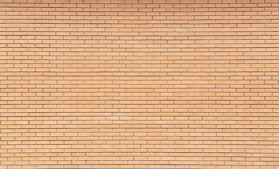 Red brick wall.