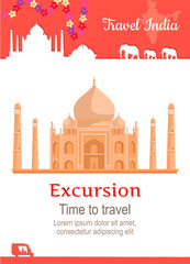 Travel India Conceptual Poster