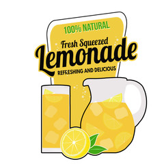 Lemonade label or sign