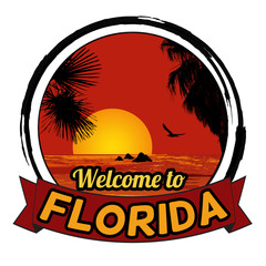 Welcome to Florida sign