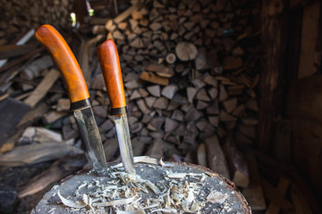 hunting knives