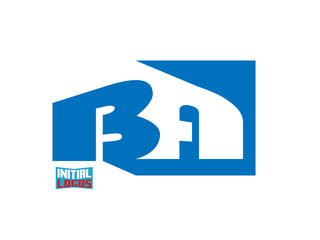 BA Initial Logo for your startup venture