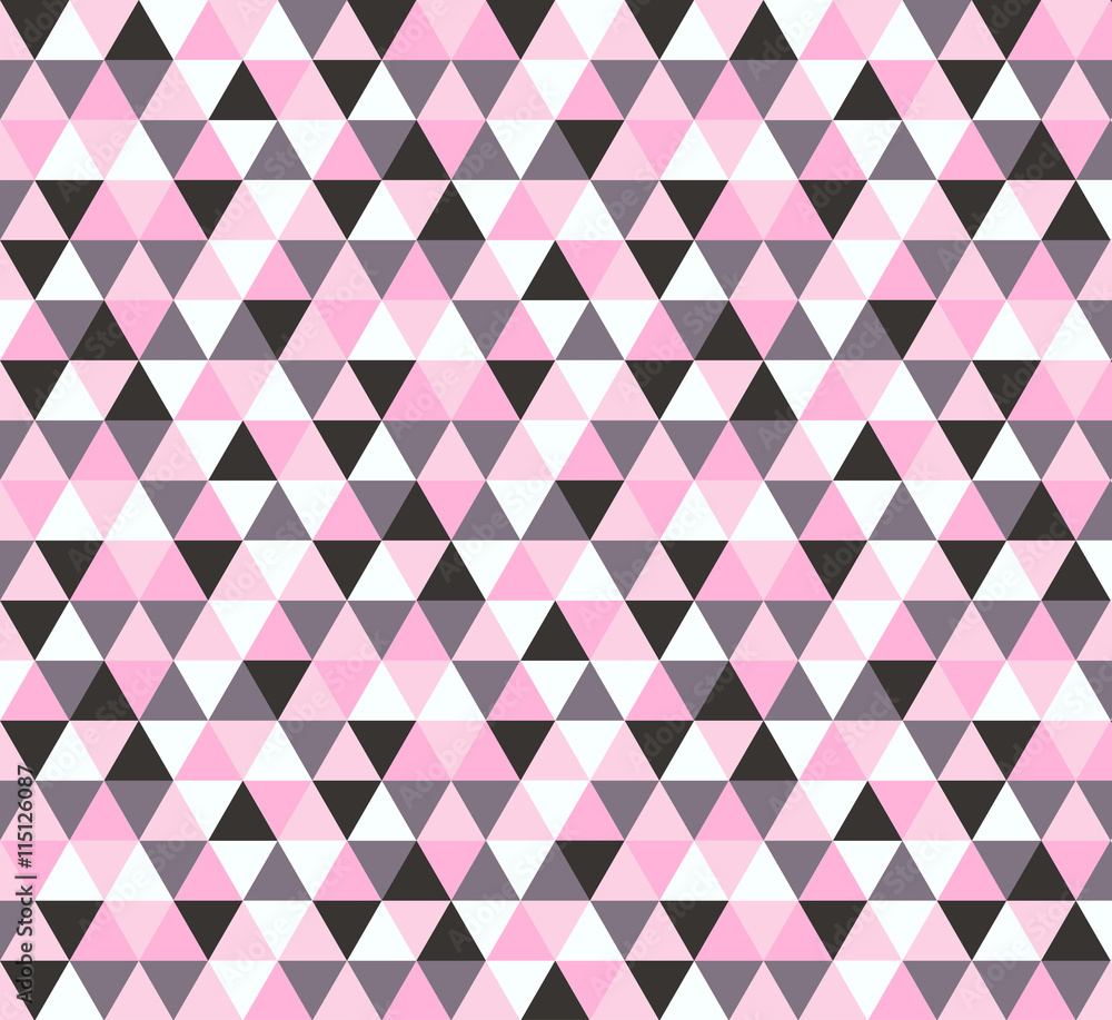 Poster abstract geometric triangle pattern background