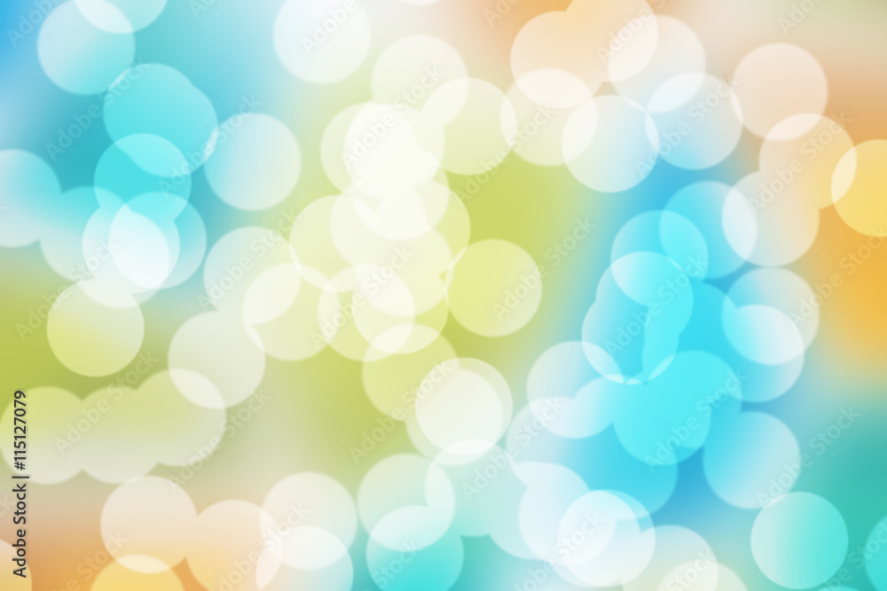 Poster big size of beautiful bright colorful blur bokeh abstract background, this size of picture can use f