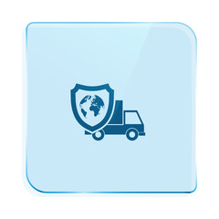 Cargo insurance icon