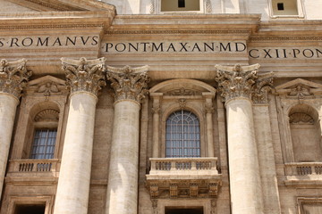 Vatican city. Basilica.St. Peter's Square.
