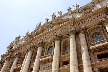 Fototapeta na wymiar Vatican city. Basilica.St. Peter's Square.