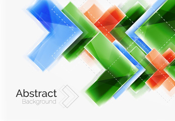 Arrow abstract background