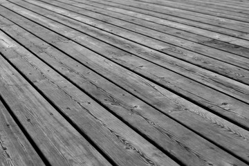 Fototapeta premium Wooden platform floor background texture
