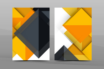 Fototapeta premium Geometric abstract background