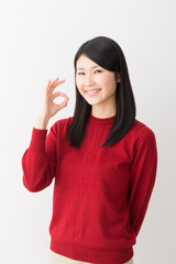 若い女性