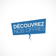 Fototapeta premium découvrez nos offres