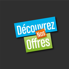 découvrez nos offres