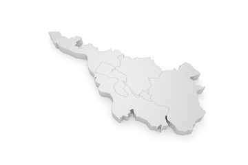 Bremen Bezirke 3D