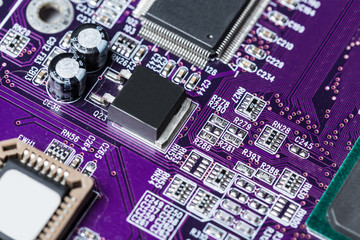Circuit board background