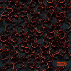 Abstract background with flowers pattern. Eps10 Vector illustration